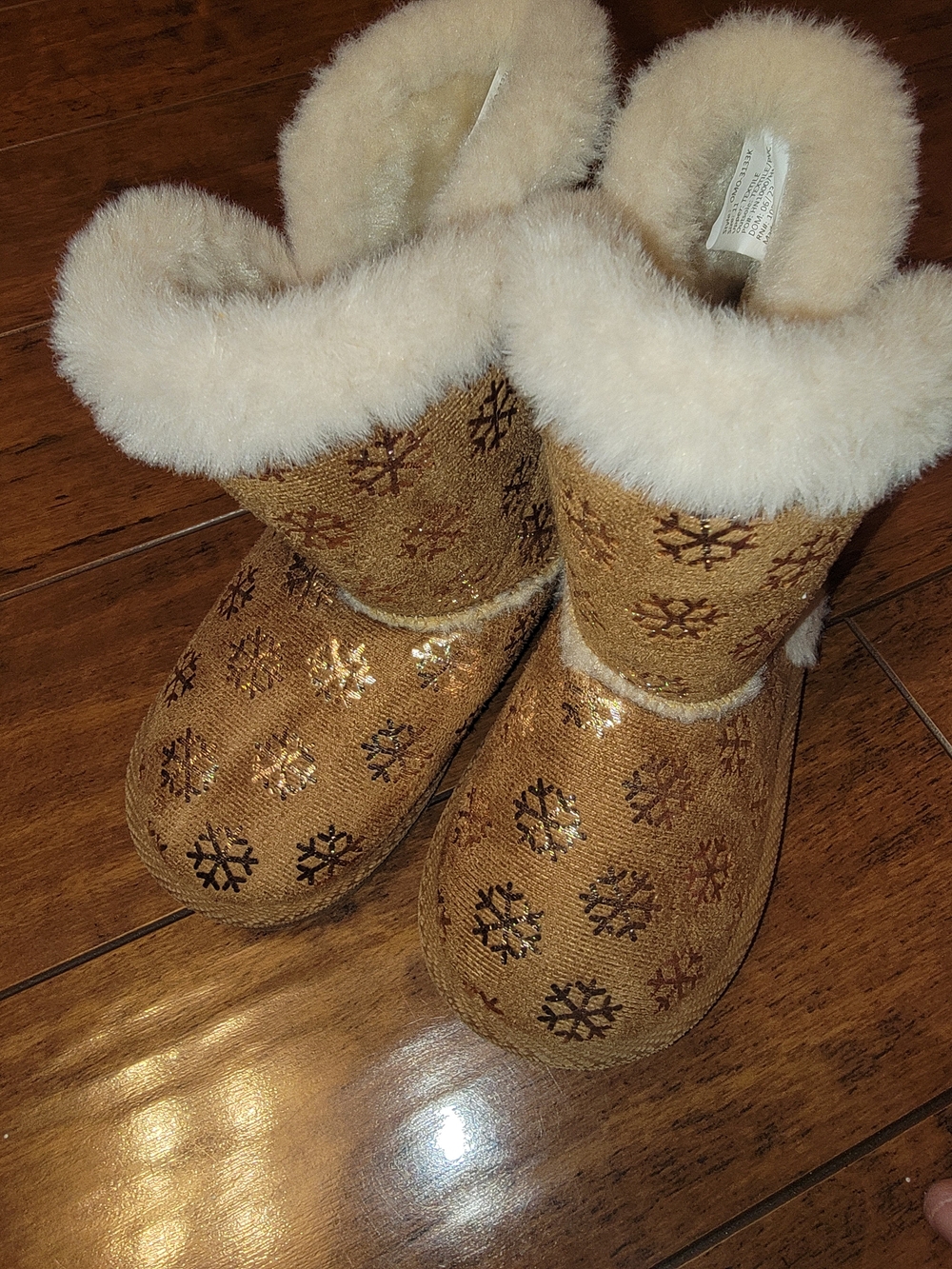 Olivia Miller Faux Suede Pull on Boots Girls size 11 - Picture 5 of 5